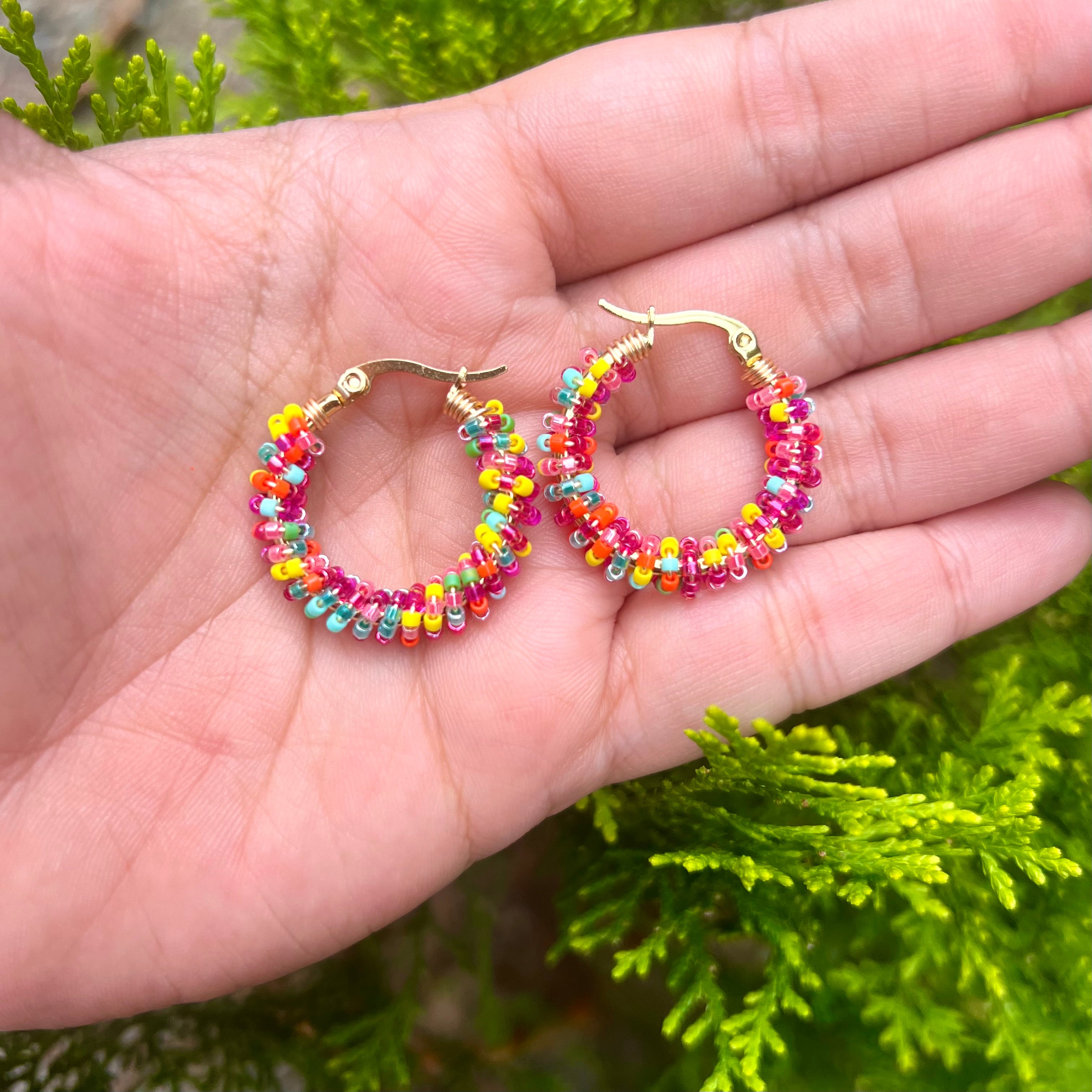 Candongas colores miyuki