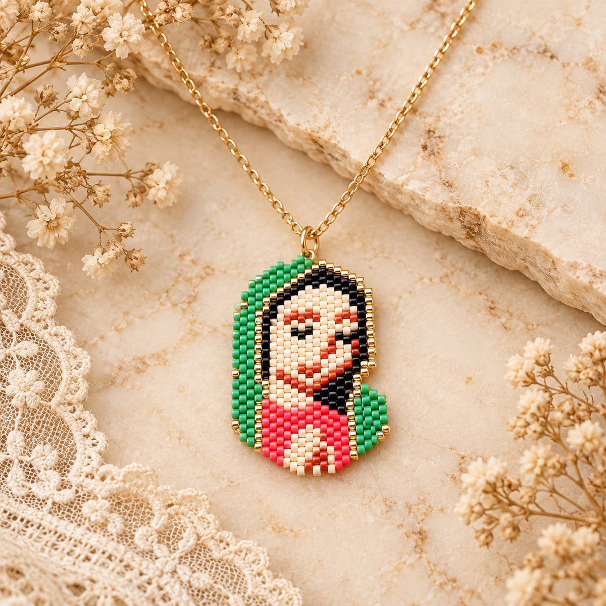 collar virgen de guadalupe #2