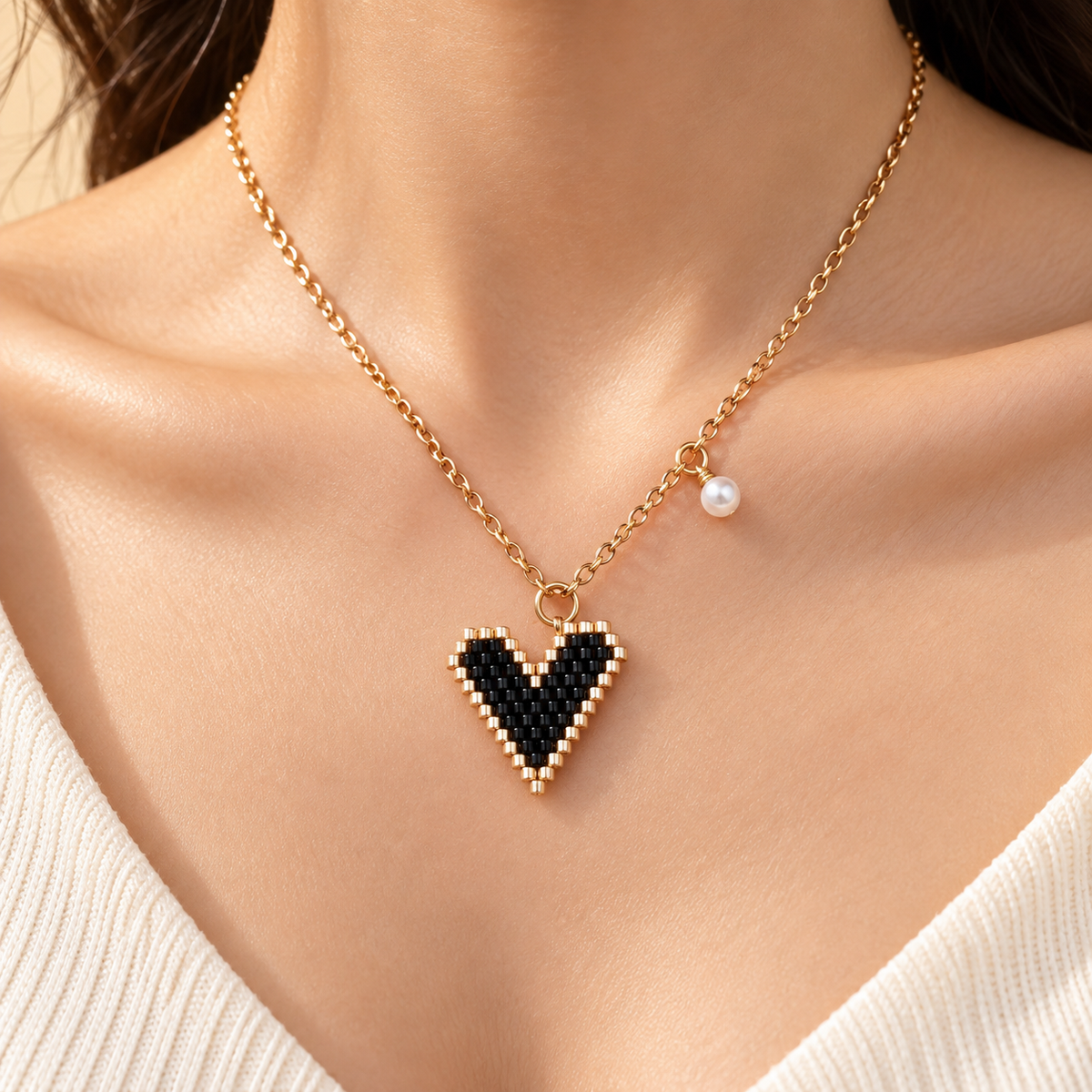 Collar corazon #2