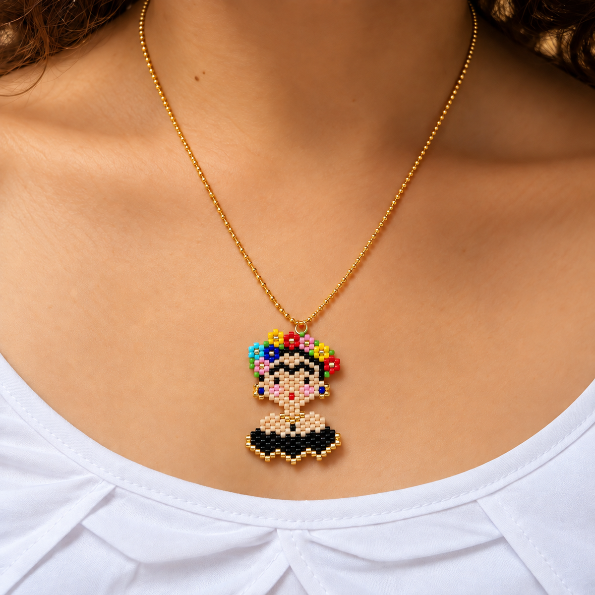 Collar Frida dress