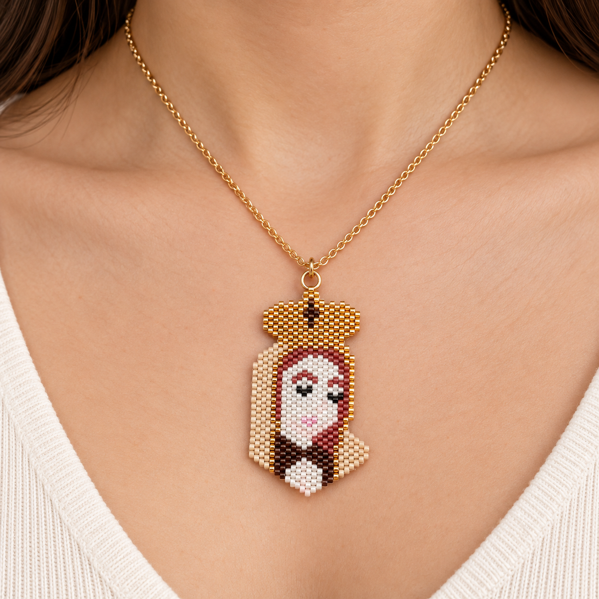 Collar Virgen Del Carmen