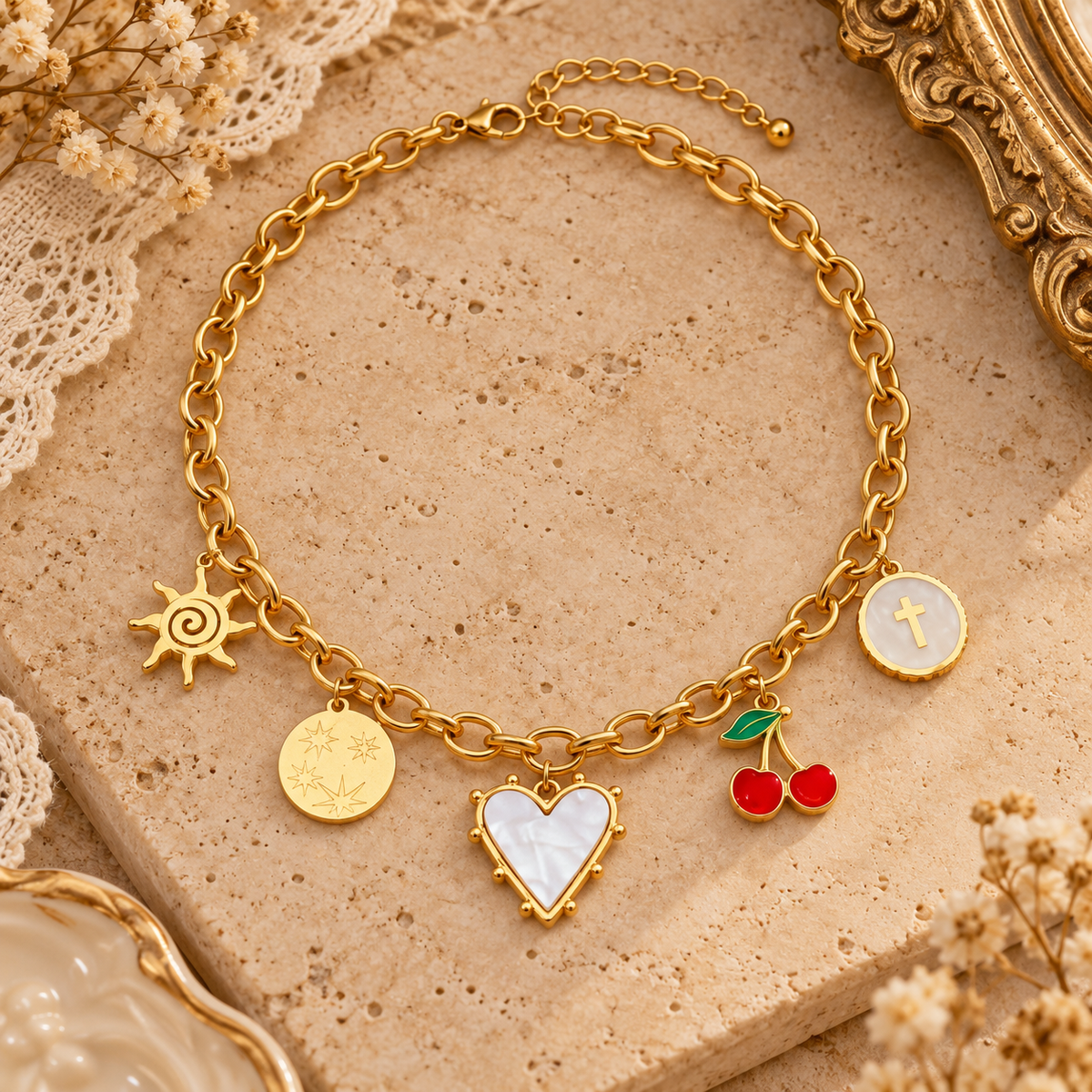 Collar cereza