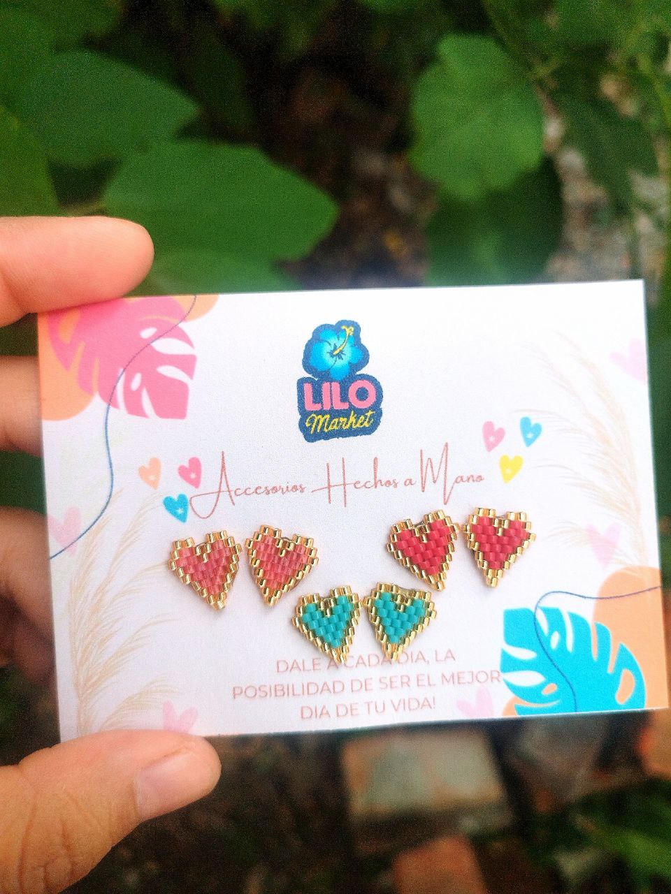 Juego de topos corazones