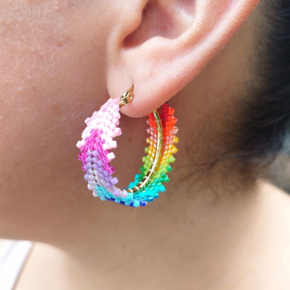 Candongas de colores