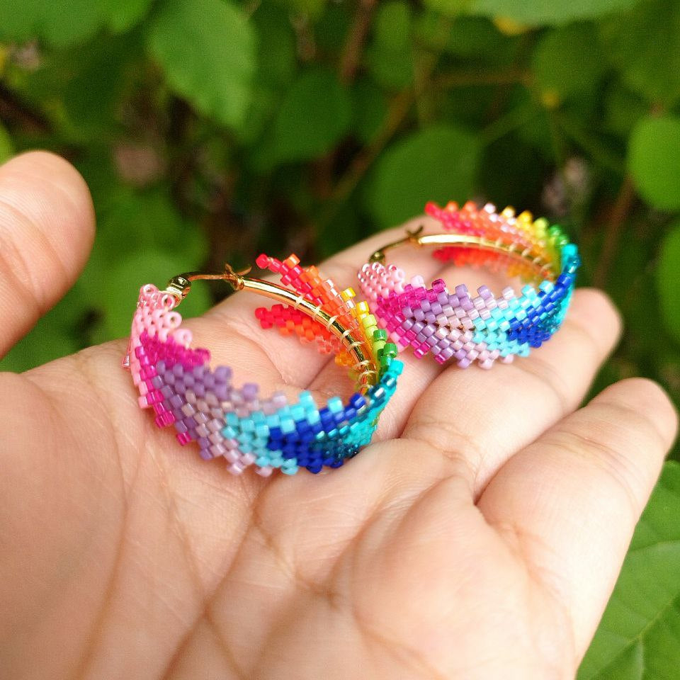 Candongas de colores