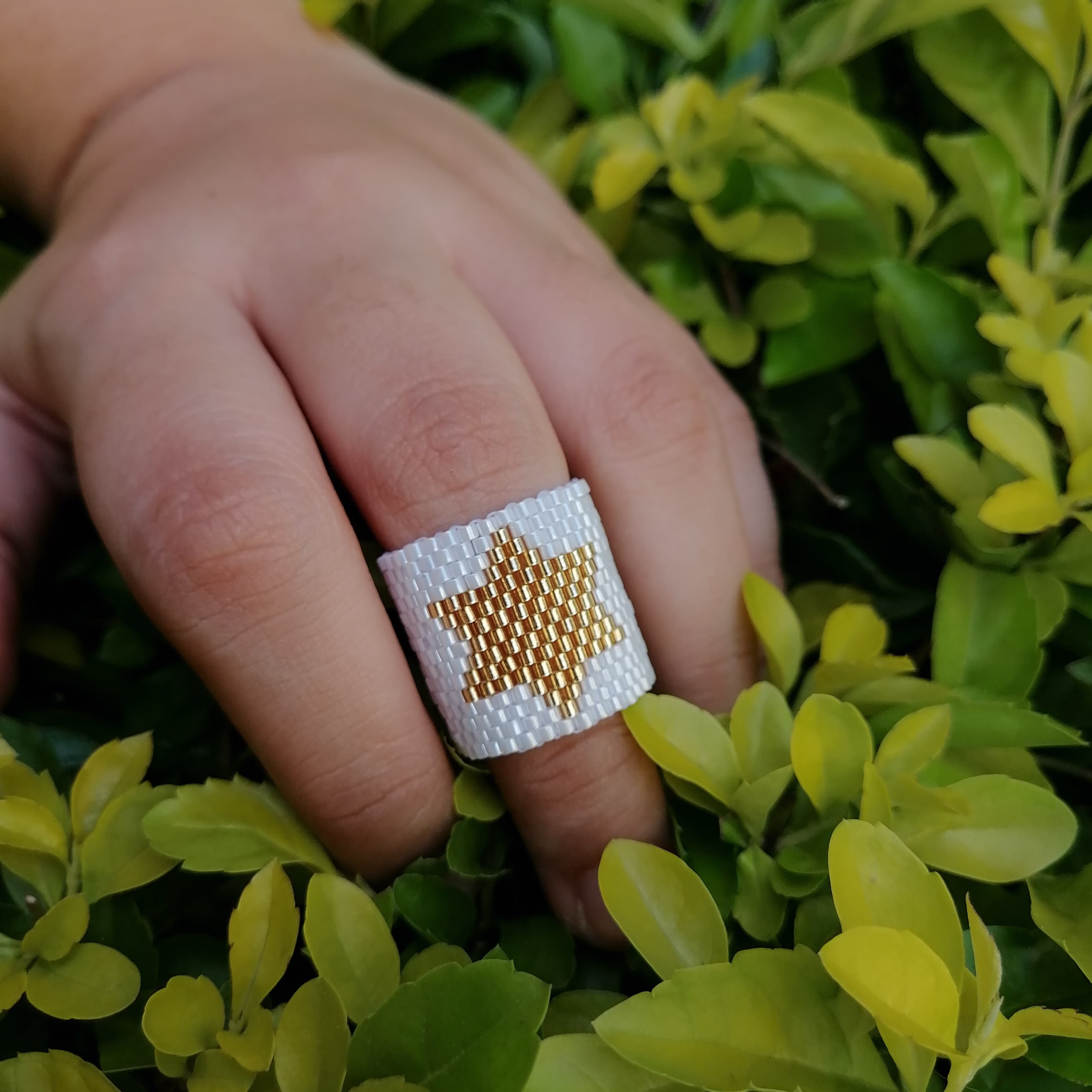 Anillo Estrella Dorada
