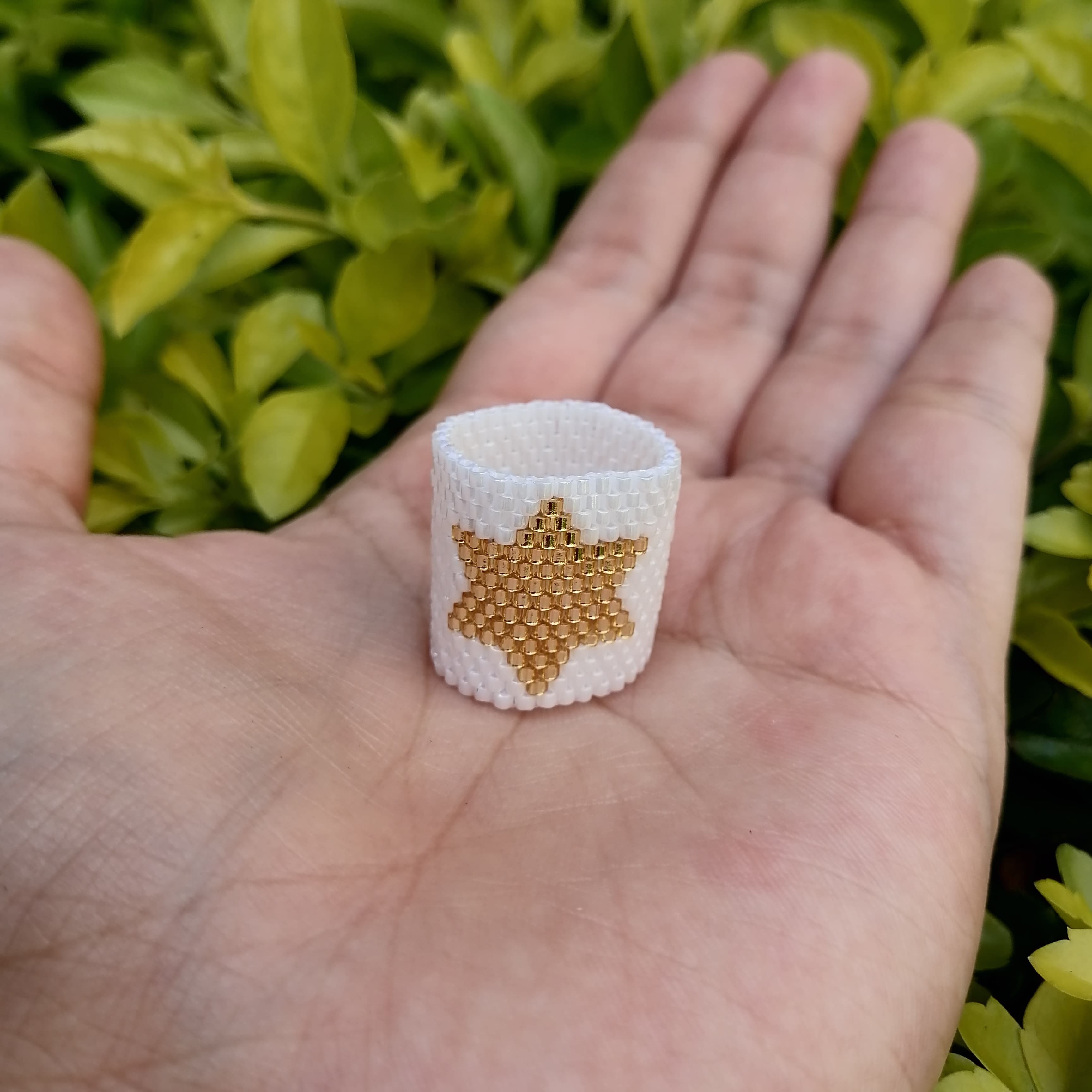 Anillo Estrella Dorada