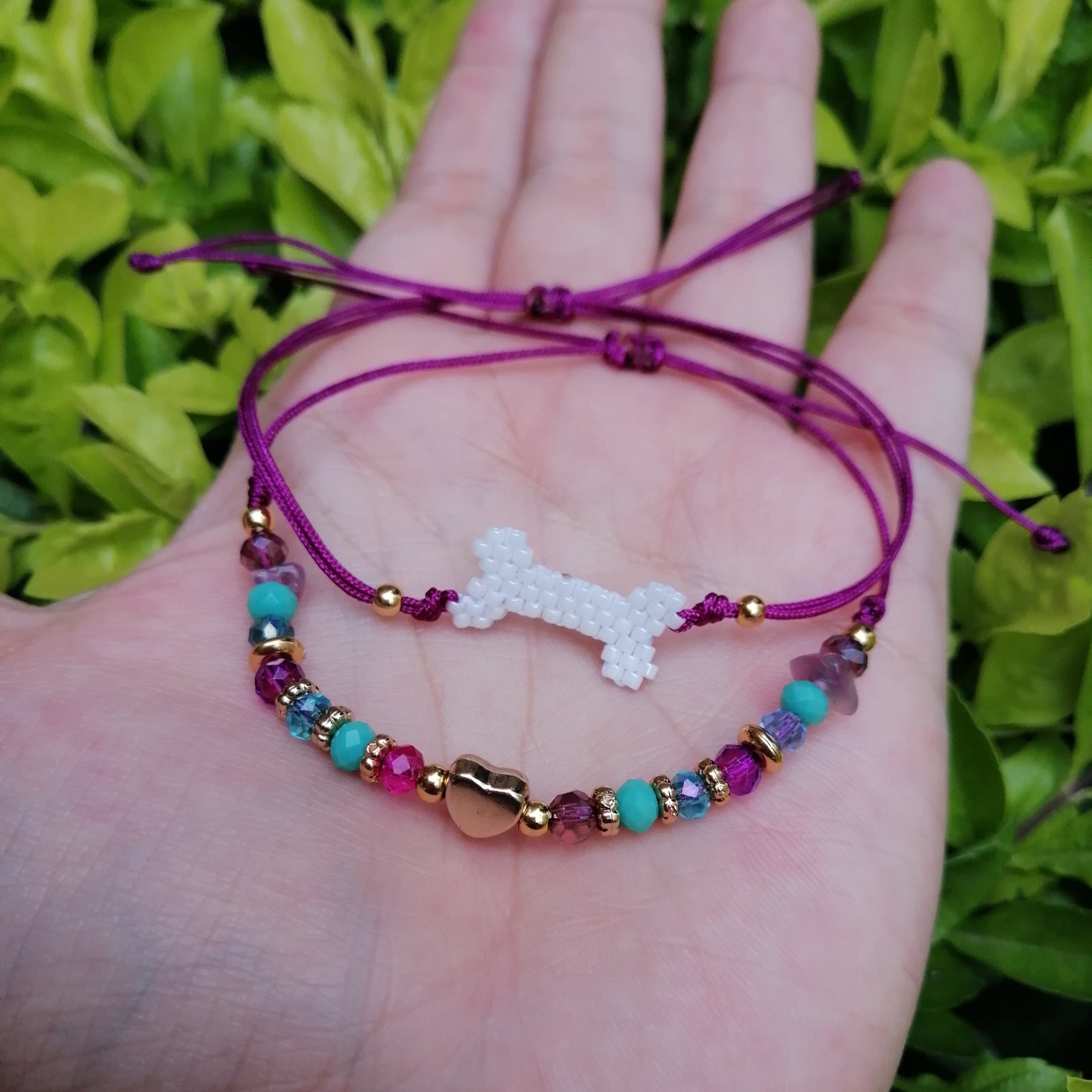 Duo pulseras dog lover