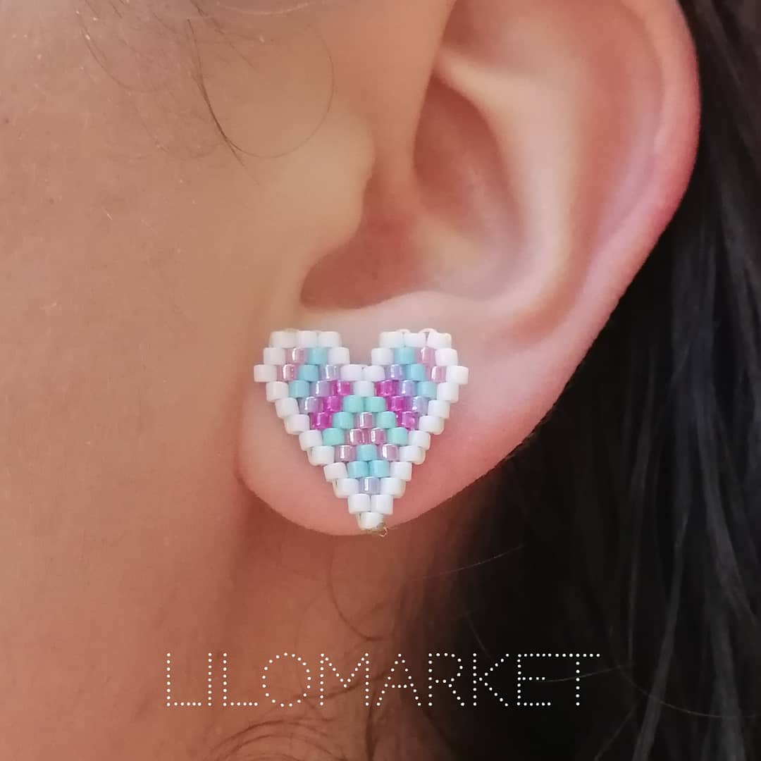 Topos corazones pastel