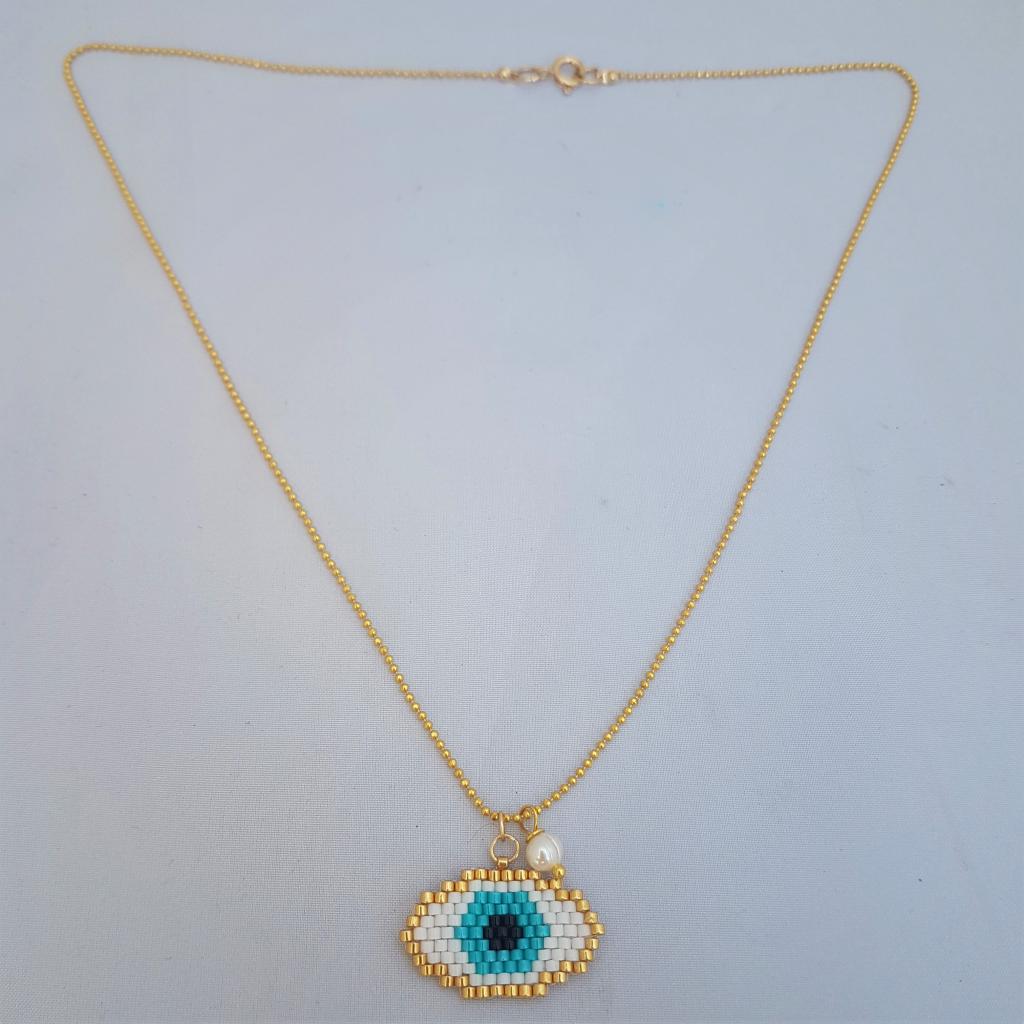 Collar ojo turco