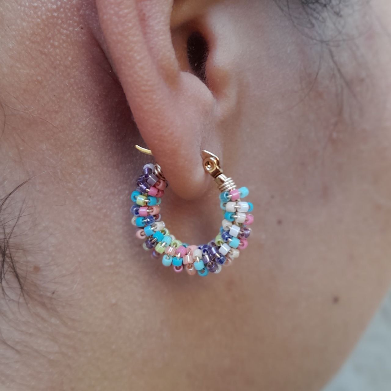 Candongas miyuki pastel