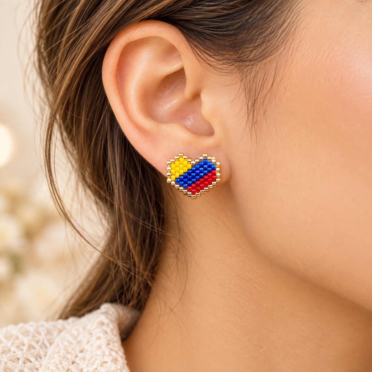 Topos corazón Colombia
