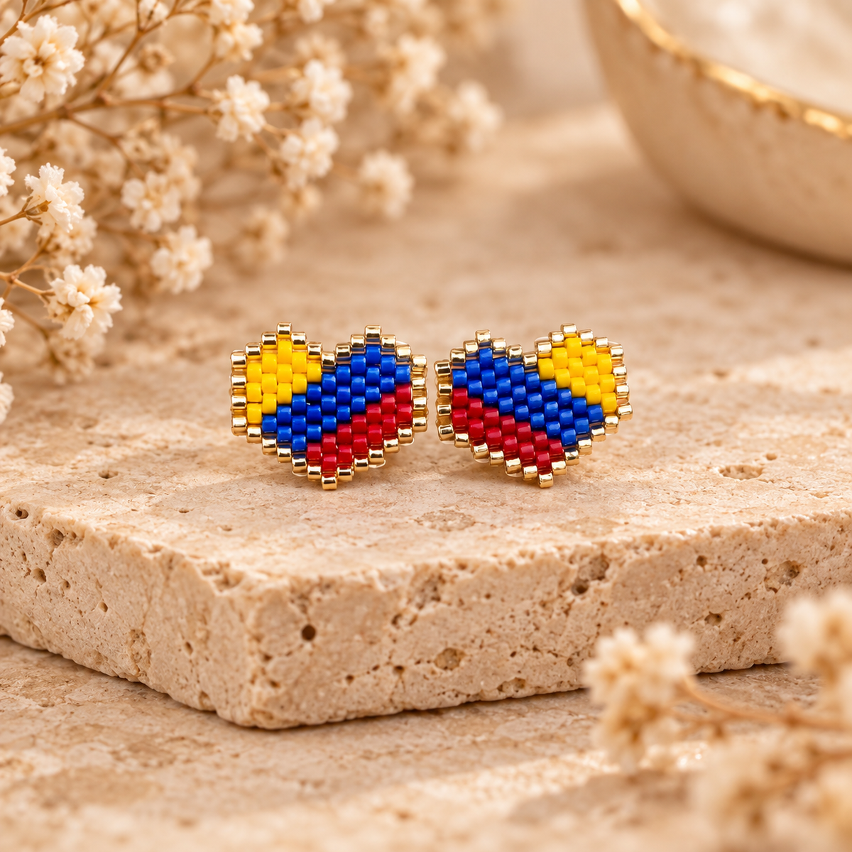 Topos corazón Colombia
