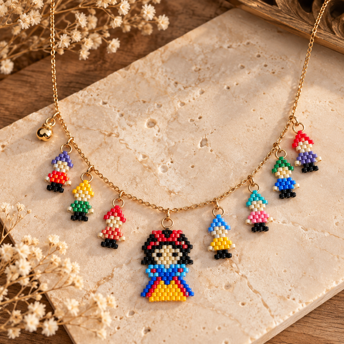 Collar blanca nieves