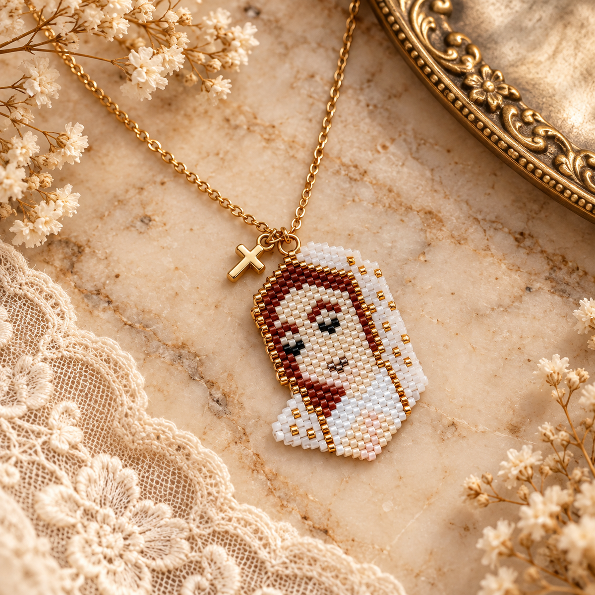 Collar Virgen de fatima