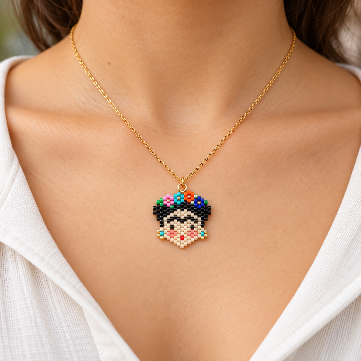 Collar Frida Kahlo