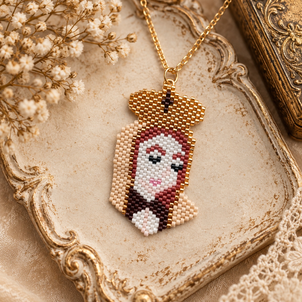 Collar Virgen Del Carmen