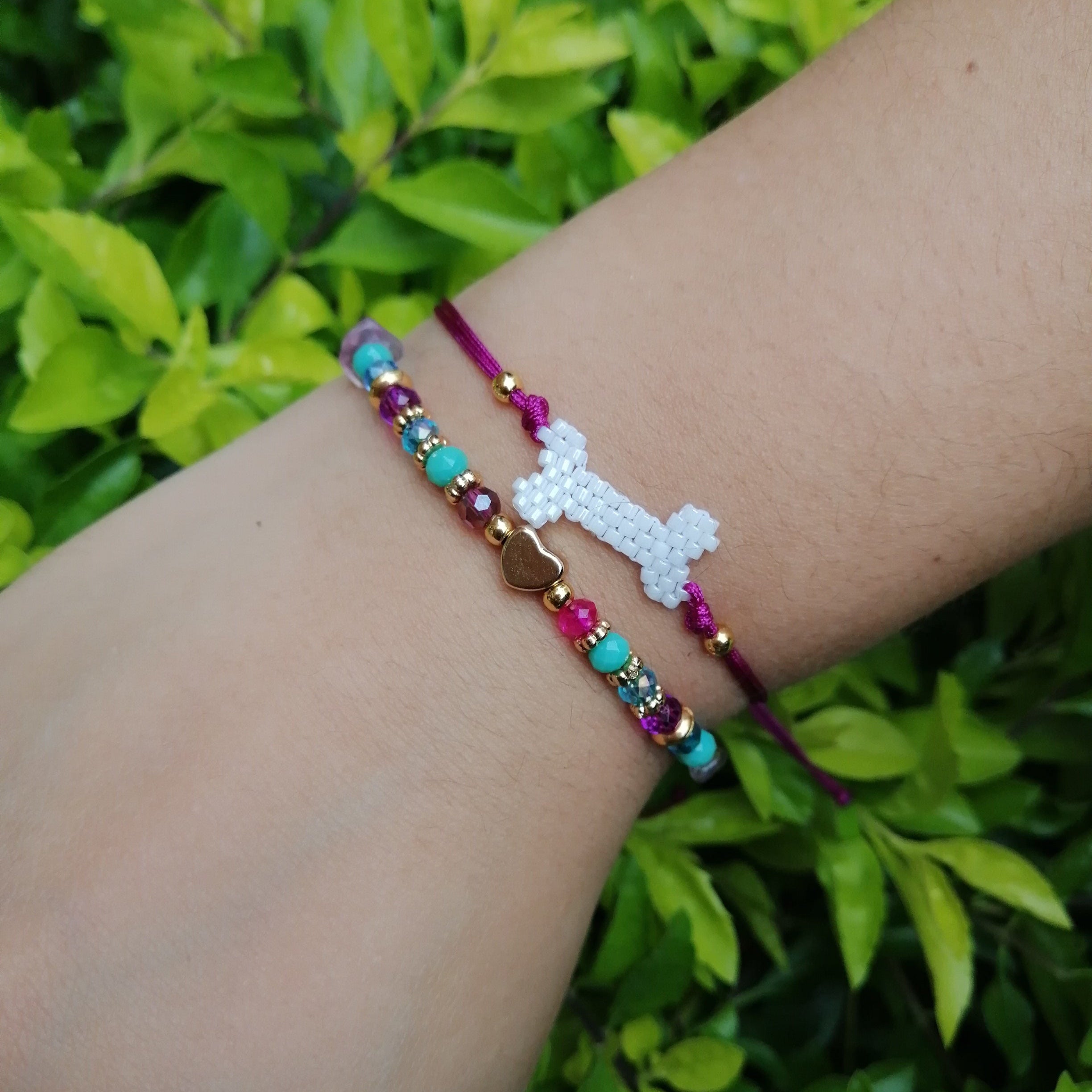 Duo pulseras dog lover