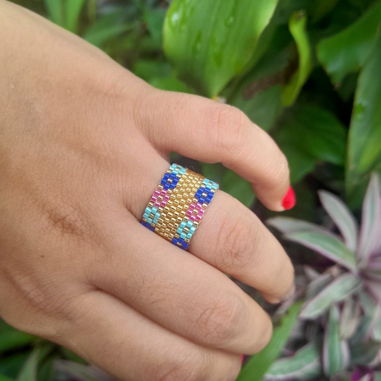 Anillo flores #1