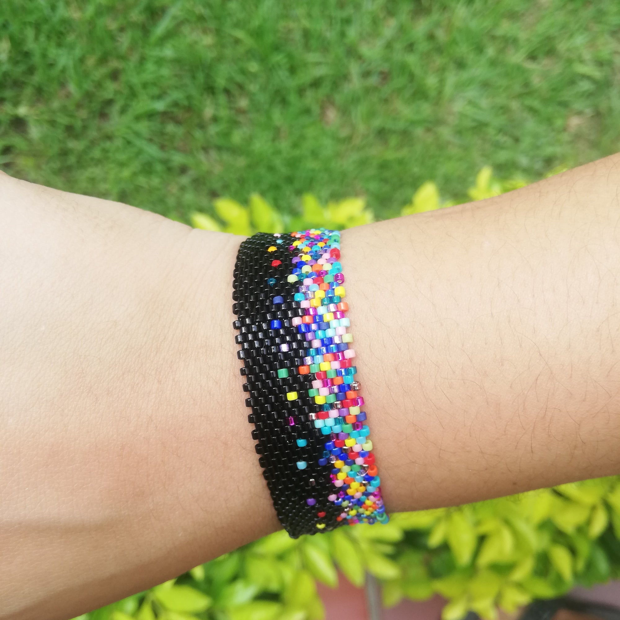 Pulsera Noche y Arcoiris